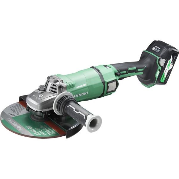 HiKOKI G3623DA Vinkelslip med batteri og lader