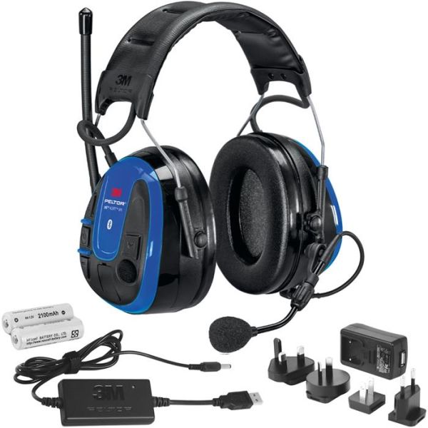 3M Peltor WS Alert XPI Hørselsvern Bluetooth, app, issebøyle & ladepakke