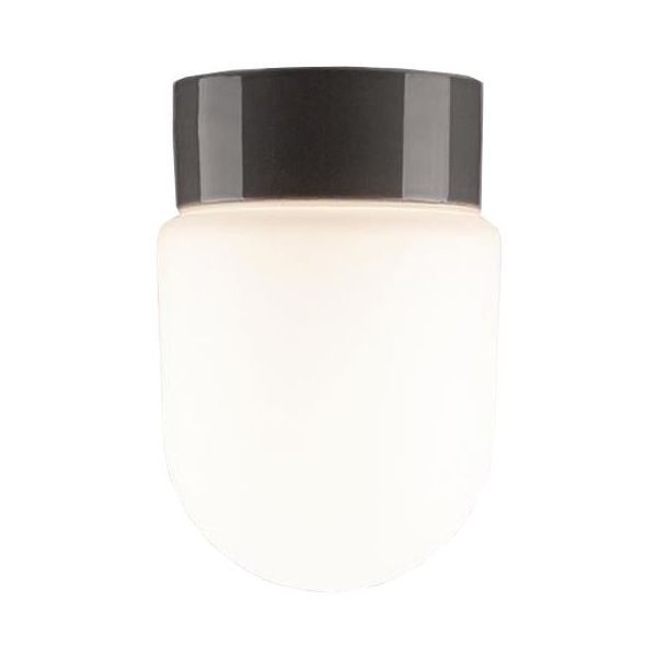 Ifö Electric Contrast Fridhem Takarmatur grå, rett, IP54, LED