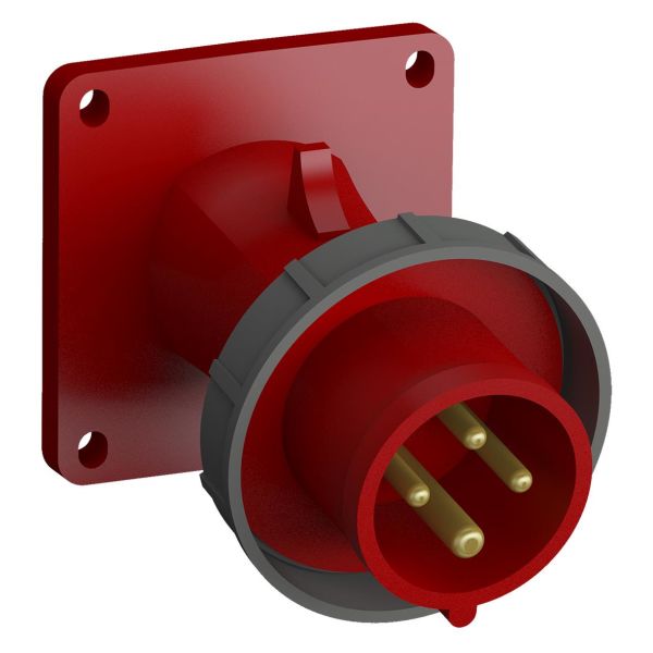 ABB 2CMA102381R1000 Panelinntak hurtigtilkoblet, vibrasjonsbestandig Vinklet, 4-polet, 32 A
