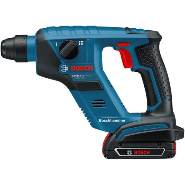 Bosch GBH 18 V-LI Compact Borhammer med batterier og lader