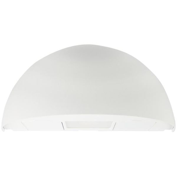 Hide-a-Lite Arc Socket Veggarmatur 7 W, med uttak Hvit
