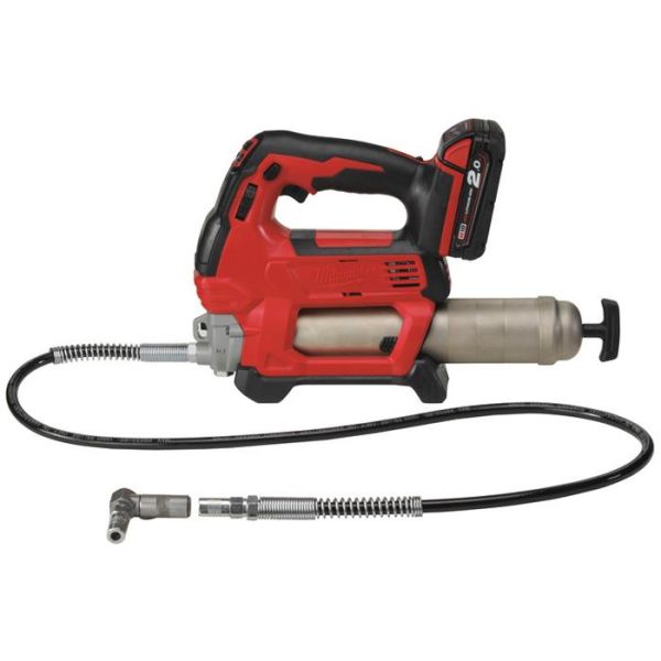 Milwaukee M18 GG-201C Smøresprøyte med batteri og lader