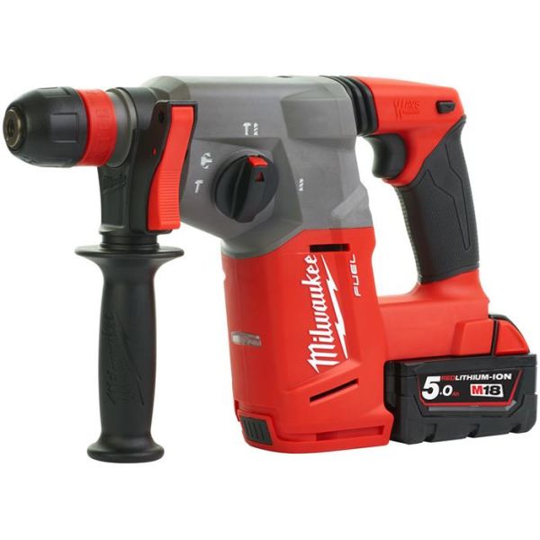 Milwaukee M18 CHX-502X Borhammer med batterier og lader