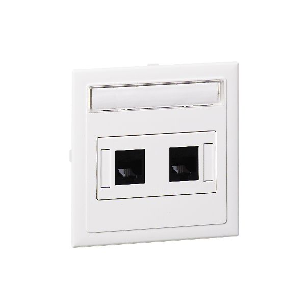 Schneider Electric 5970510 Tilkoblingssett RJ11, for installasjonskanaler 1 kobling