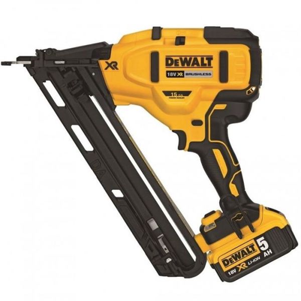 Dewalt DCN650P2 Dykkertpistol med 5,0Ah-batterier og lader