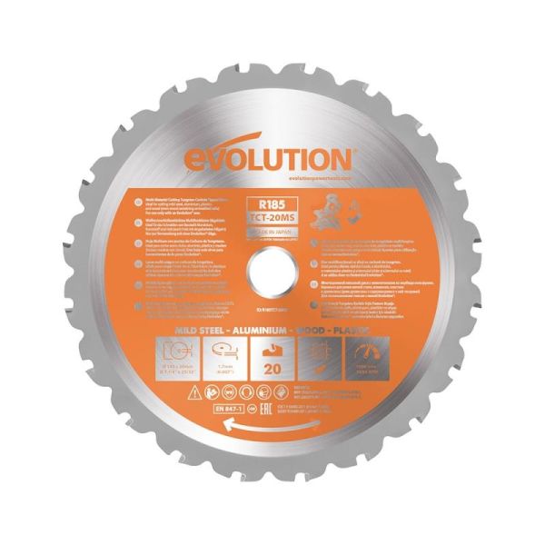 Evolution EV185SMS Sageblad