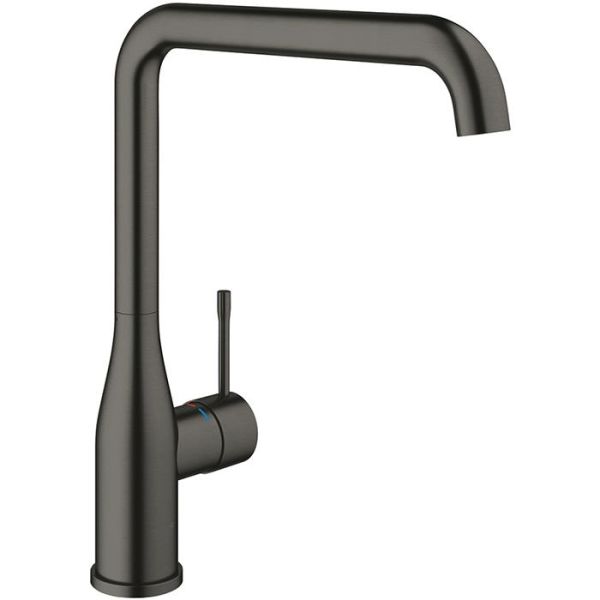Grohe Essence Kjøkkenbatteri 1-greps, L-tut Børstet Hard Graphite