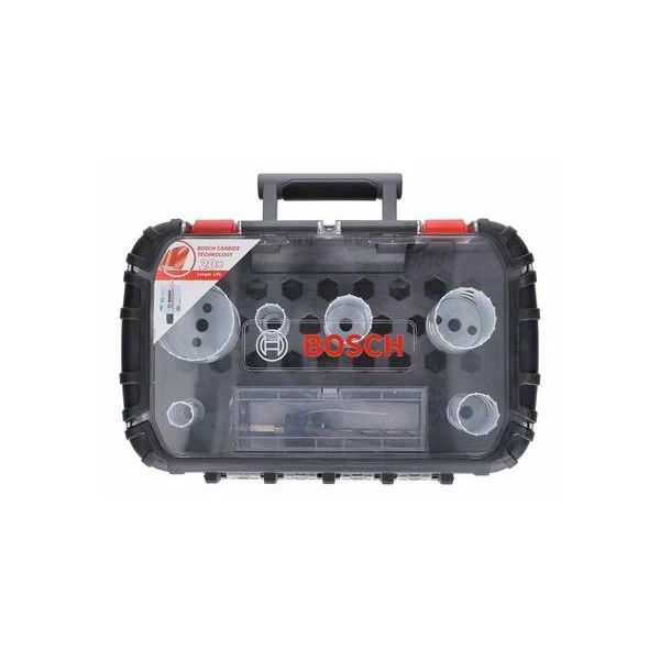 Bosch Carbide Powerchange Hullsagsett 8 deler, 22–68 mm, lengde: 60 mm 22, 25, 35, 40, 51, 68 mm