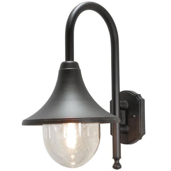 Konstsmide Bari Vegglampe E27, 60W, svart