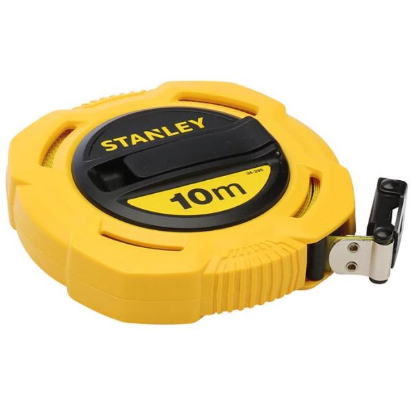 STANLEY 0-34-295 Målebånd glassfiber, lukket rulle 10 meter