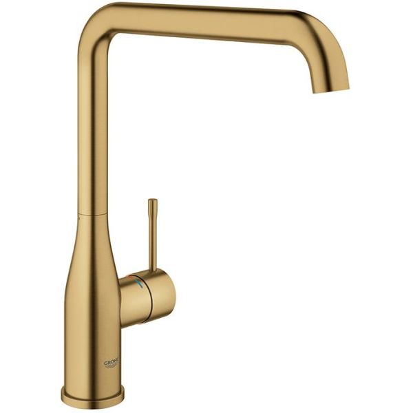 Grohe Essence Kjøkkenbatteri 1-greps, L-tut Børstet Cool Sunrise