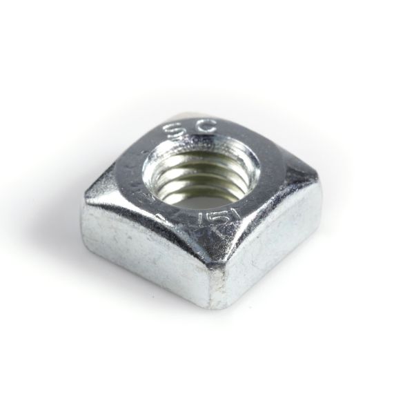 Arvid Nilsson 11708000 Firkantmutter M8 DIN 557, M4M-5 FZB, 100-pakning