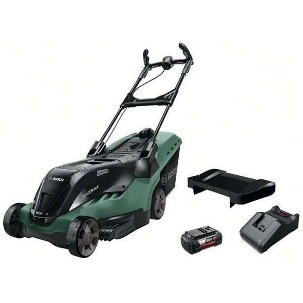 Bosch DIY Advanced Rotak 36-690 Gressklipper med 4,0Ah batteri og lader