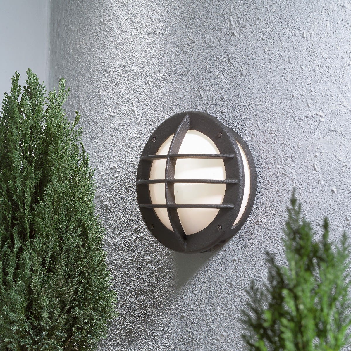 Konstsmide Vegglampe oden e27 Sort