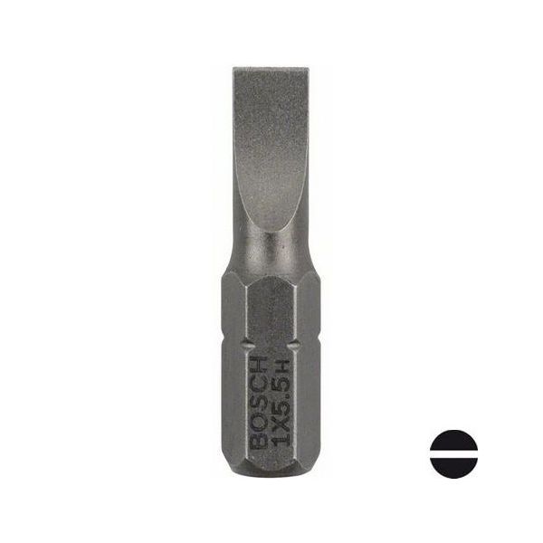 Bosch S Skrubits S1,0x5,5 3-pakn. 25 mm