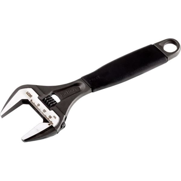 Bahco 9029 Skiftenøkkel fosfatert, bredere kjeveåpning 170 mm