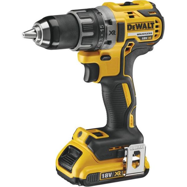 Dewalt DCD791D2 Borskrutrekker med 2,0Ah-batterier og lader