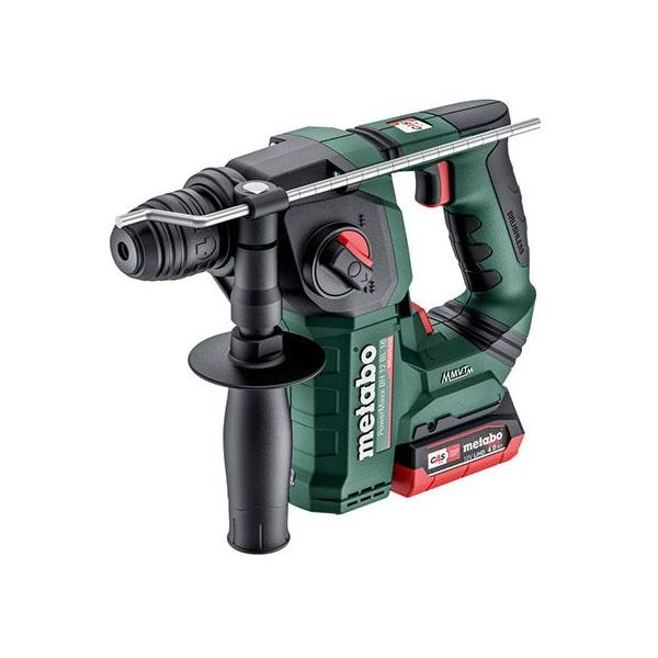 Metabo PowerMaxx BH 12 BL 16 Borhammer 4,0 LiHD-batterier, lader og MetaBox