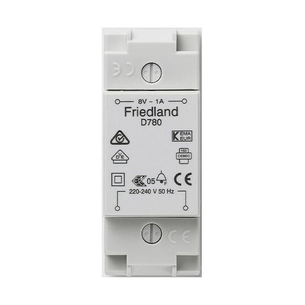 Honeywell Home D780 Ringledningstransformator for montering på DIN-skinne