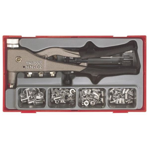 Teng Tools TTNR81 Blindnaglemuttersett 81 deler