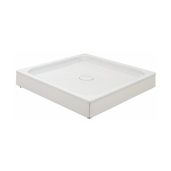 Ifö Solid Dusjkar inkl. 2 frontplater, 80 x 80 cm