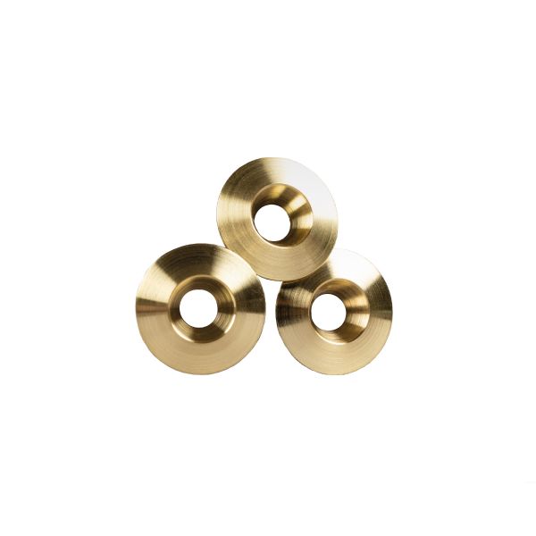 Hide-a-Lite 7474369 Frontring messing, 3-pakk