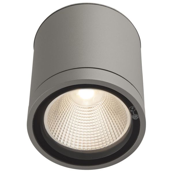 Hide-a-Lite Milo XL Down LED-downlight 3000 K, 1200 lm, 36° Grå