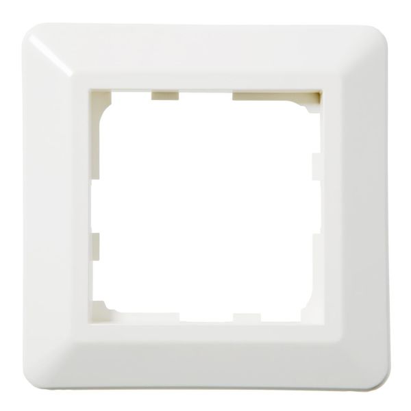 Elko EKO07370 Kombinasjonsramme hvit, termoplast 84 mm, 1 lomme