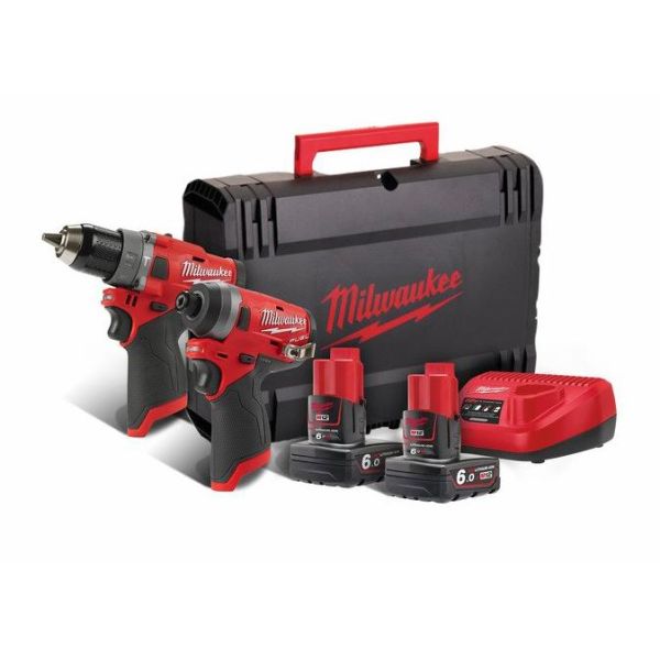 Milwaukee M12 FPP2A-602X Verktøypakke