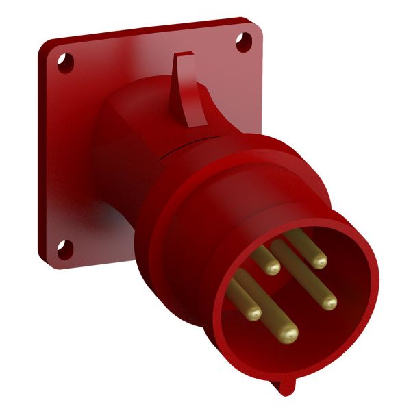 ABB 2CMA102391R1000 Panelinntak hurtigtilkoblet, vibrasjonsbestandig Vinklet, 5-polet, 32 A