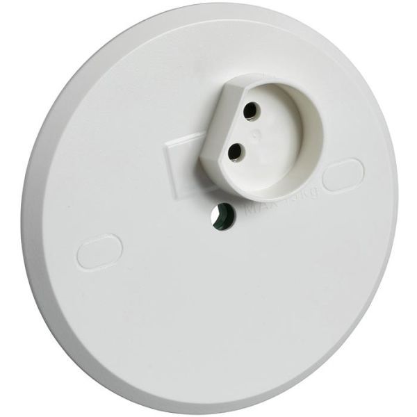 Schneider Electric 189506200 Lampeuttak ujordet, 1-veis, 2-polet, for takboks med