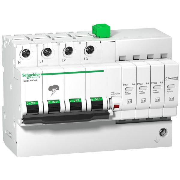 Schneider Electric A9L16300 Overspenningsvern integrert fraskiller 400 V, 1.5 kW