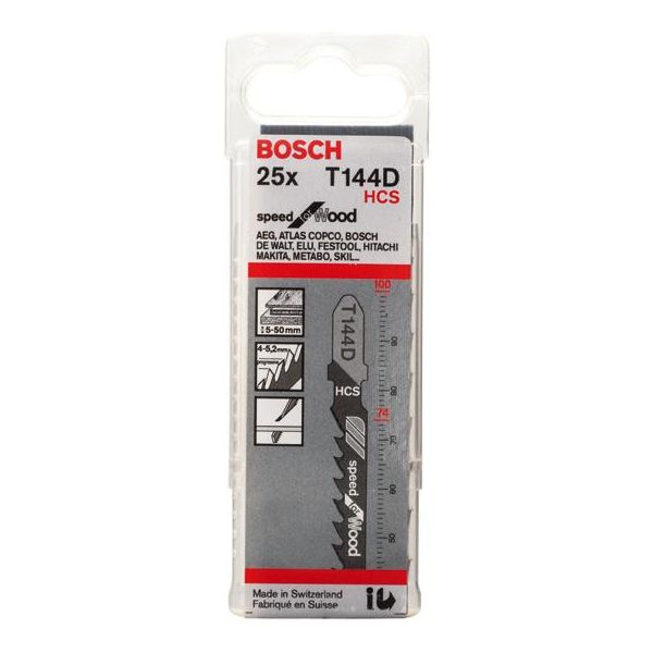 Bosch Speed for Wood Stikksagblad 100mm 25-pakn.