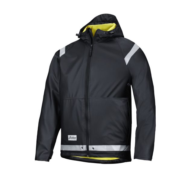 Snickers 8200 Regnjakke svart XS