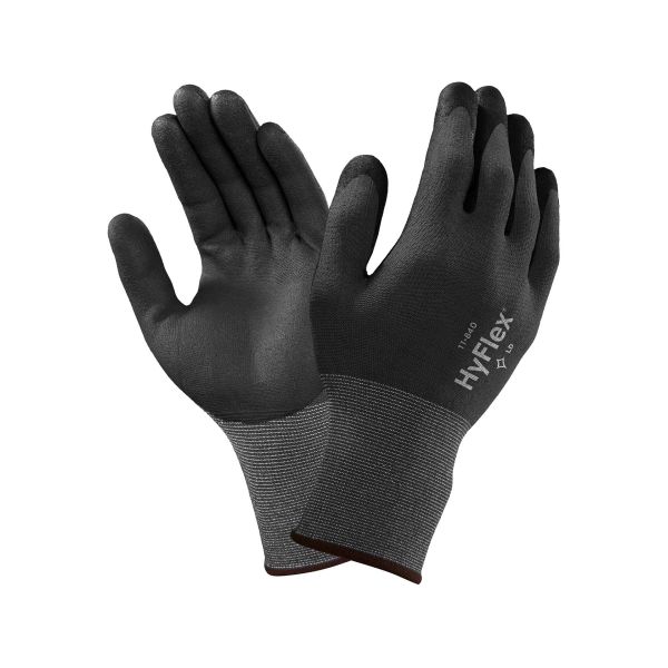 Ansell Hyflex 11-840 Hanske Nitrilskum/Nylon/Spandex Størrelse 7