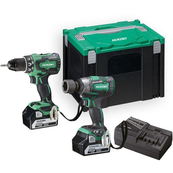 HiKOKI KC18DPL(S) Verktøypakke