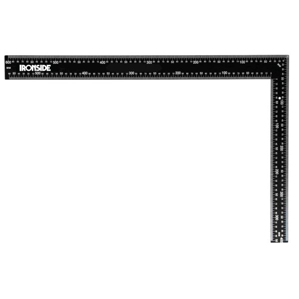 Ironside 102549 Stålvinkel svart 60 cm