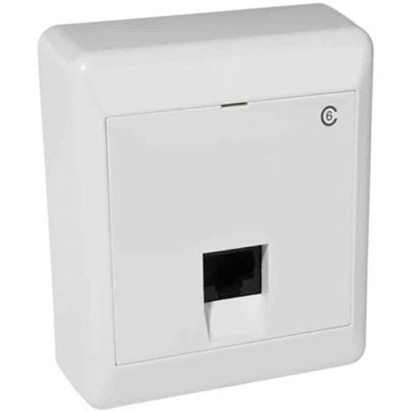 Elko RS Data-/teleuttak utenpåliggende, 1 x 8