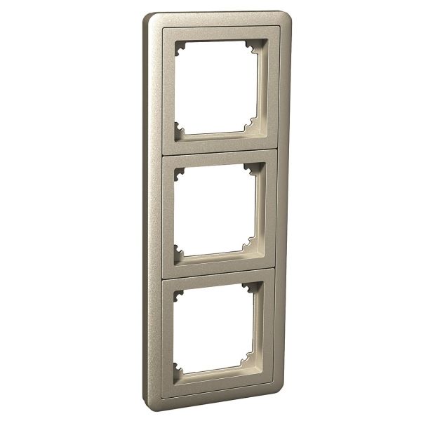 Schneider Electric WDE004803 Kombinasjonsramme IP20, innfelt eller utvendig 229 mm, metallic