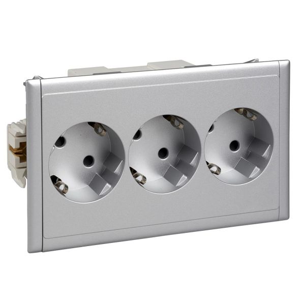 Schneider Electric 5940253 Masteruttak 3-veis, aluminium