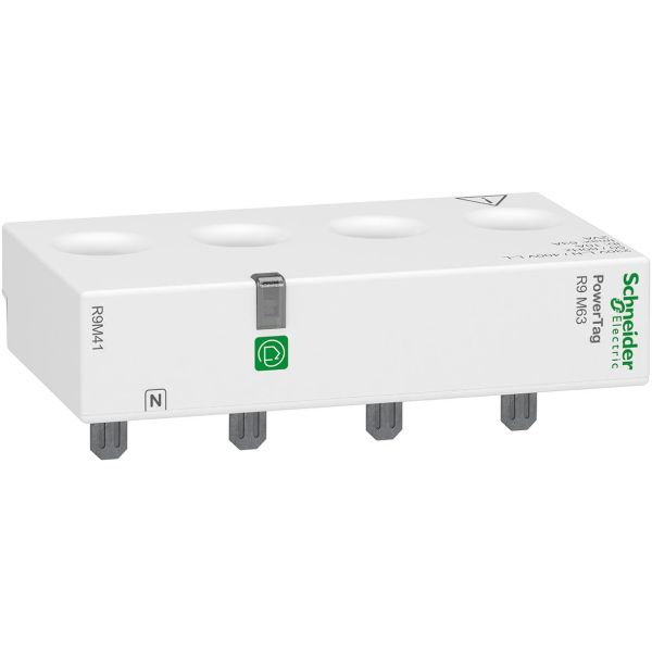 Schneider Electric R9M41 Energimåler 63 A, 3p+N Øvre