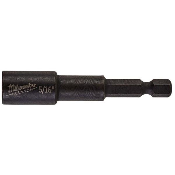 Milwaukee SHOCKWAVE Sekskanthylse 1/4"-feste 5/16x65 mm
