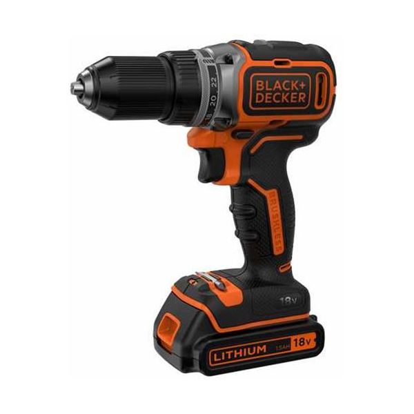 Black & Decker BL186K1B2-QW Borskrutrekker med batterier og lader