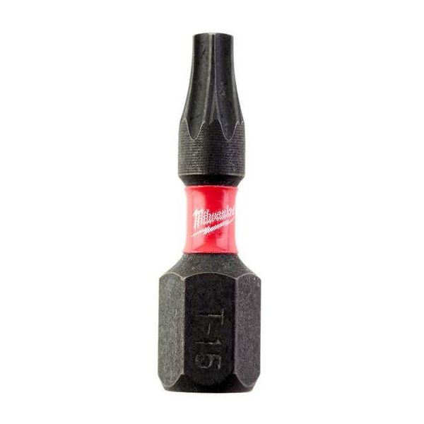Milwaukee SHOCKWAVE Impact Duty TX15 Skrubits 25-pakning TX15 - 25 mm
