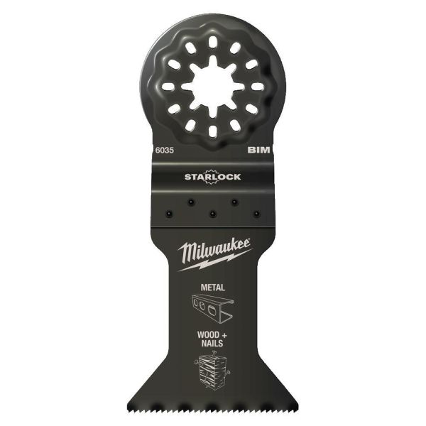 Milwaukee SL BIM WM43X47 Stikksagsklinger 43 x 47 mm, Starlock