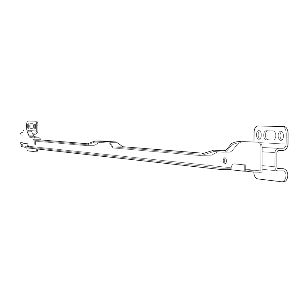 Pelly System Glideskinne universal, 2 pakn. Sølv