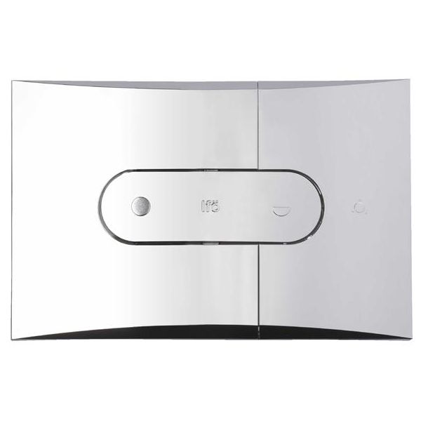 Ifö Sign 96851 Frontluke dobbeltspyling, blank krom