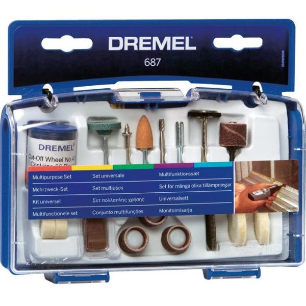 Dremel 687 Tilbehørssett 52 deler