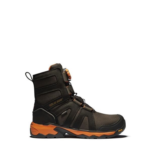Solid Gear Tigris GTX AG High Vernestøvel svart/oransje, S3, glassfiberhette 36